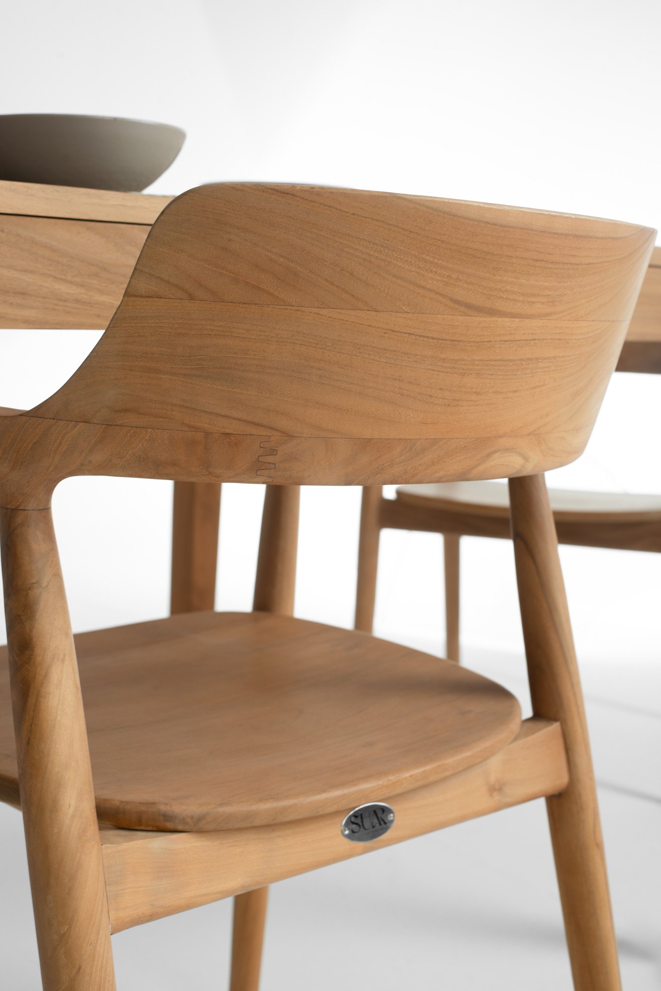 EXTENSION INDOOR DINING TABLE & Heroshima Dining Chair - Wooden seat Thumbnail